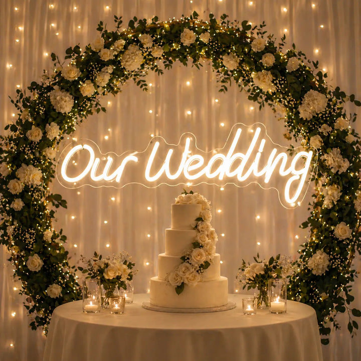 Néon Lumineux Déco Mariage