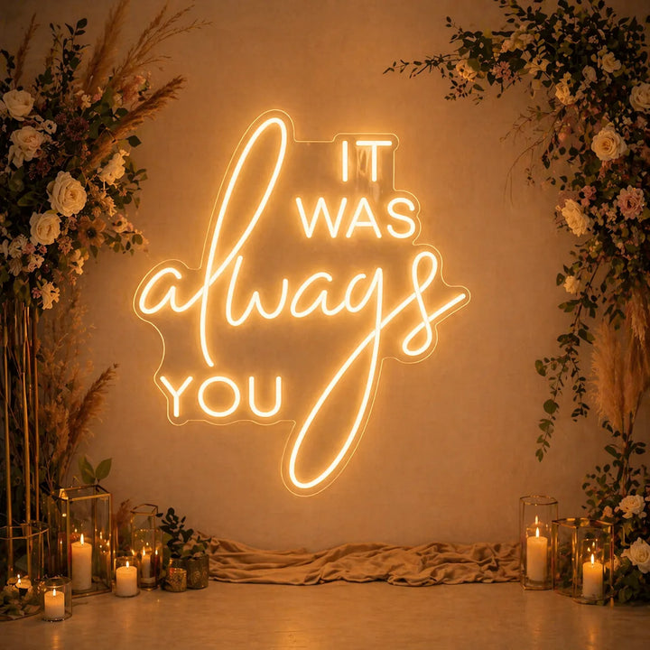 Néon Romantique Mariage