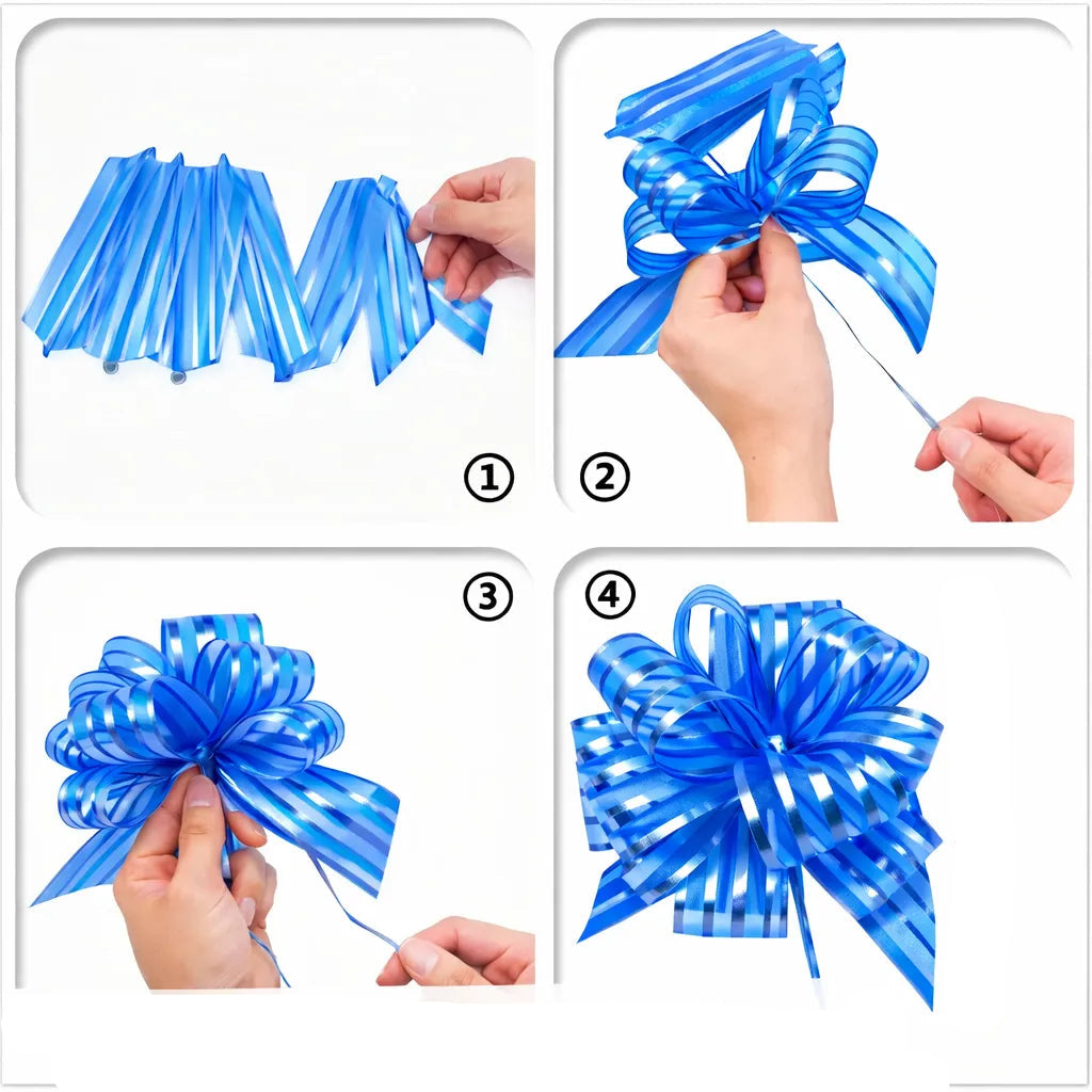 Nœud Bleu Pour Déco Voiture classe
