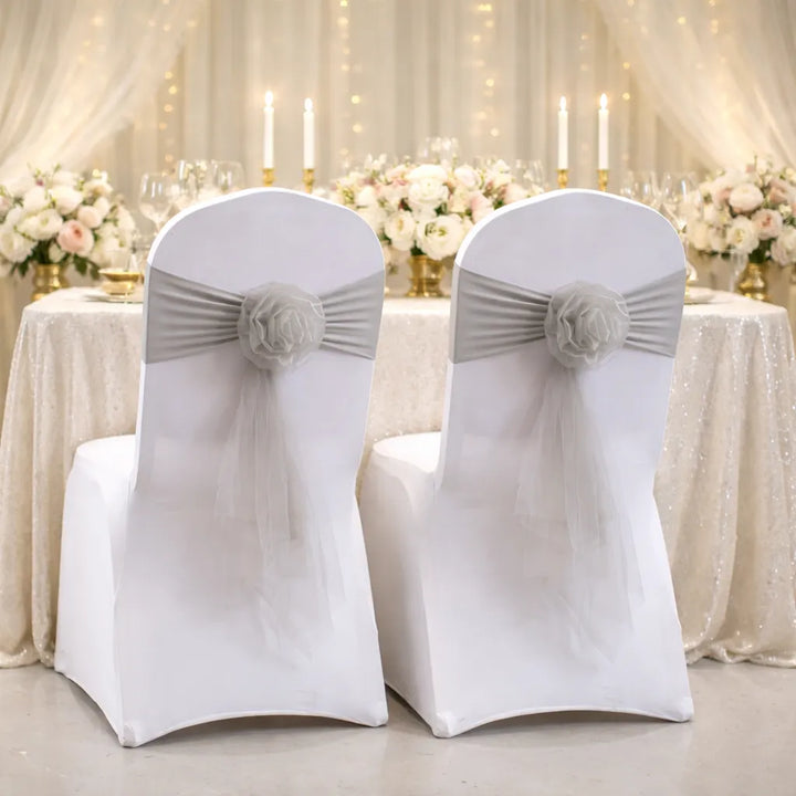 Nœud de Chaise à Déco Florale