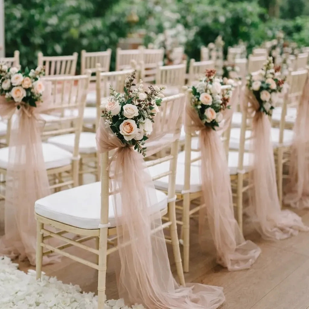 Nœud de Chaise Mariage Champêtre Chic