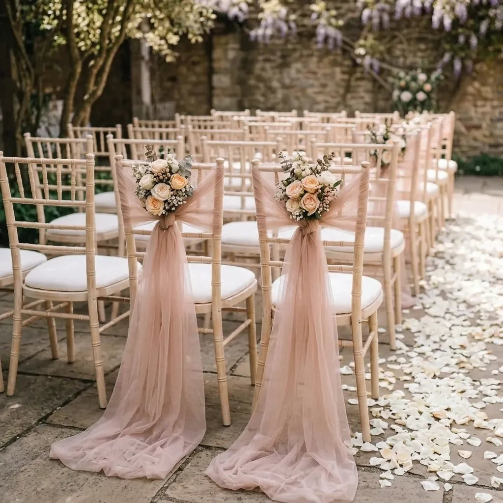 Nœud de Chaise Mariage Champêtre Unique