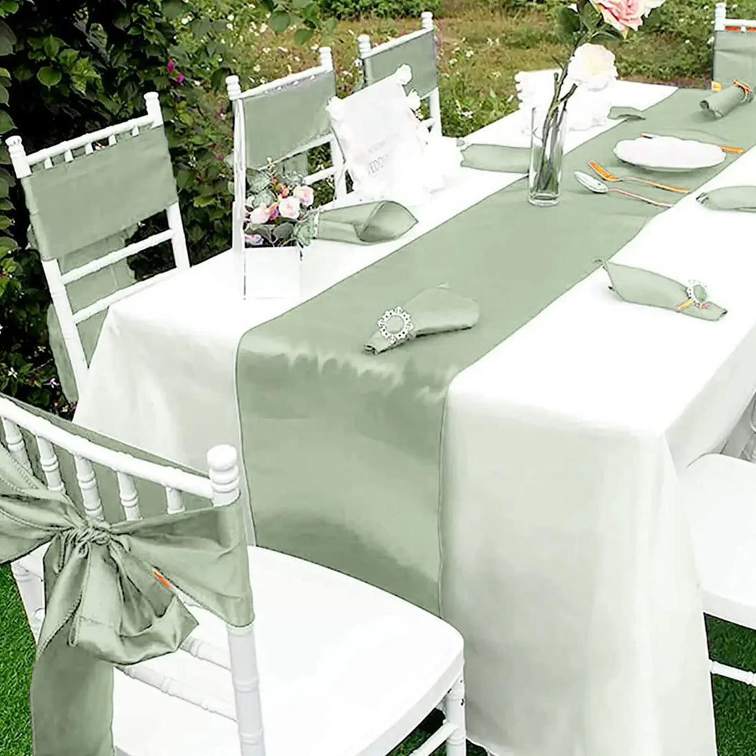 Nœud de Chaise Vert Sauge Chic