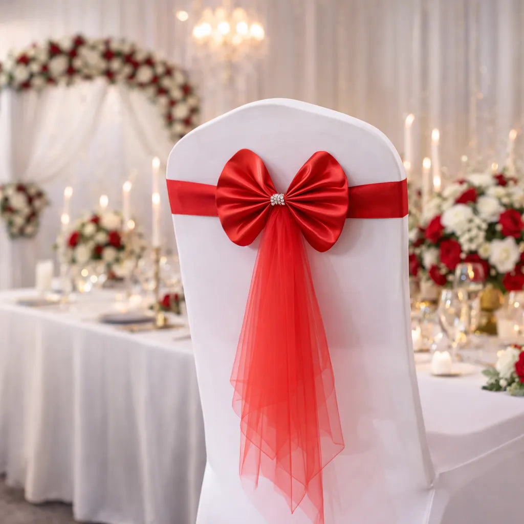 Nœud de Chaise rouge Chic