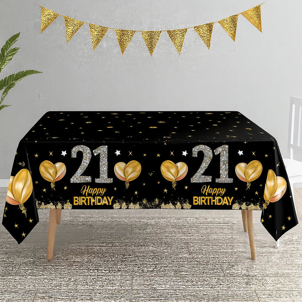 Nappe Anniversaire 21 ans