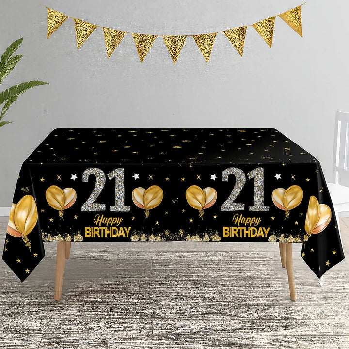 Nappe Anniversaire 21 ans