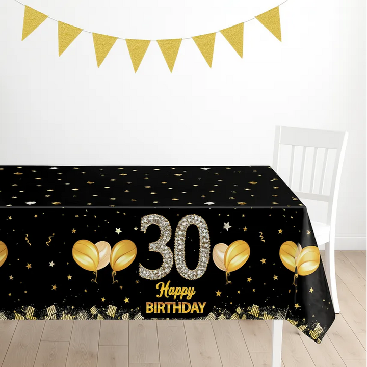 Nappe Anniversaire 30 ans