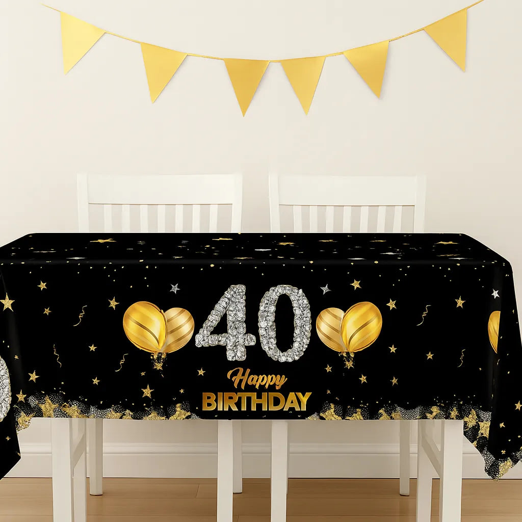 Nappe Anniversaire 40 ans