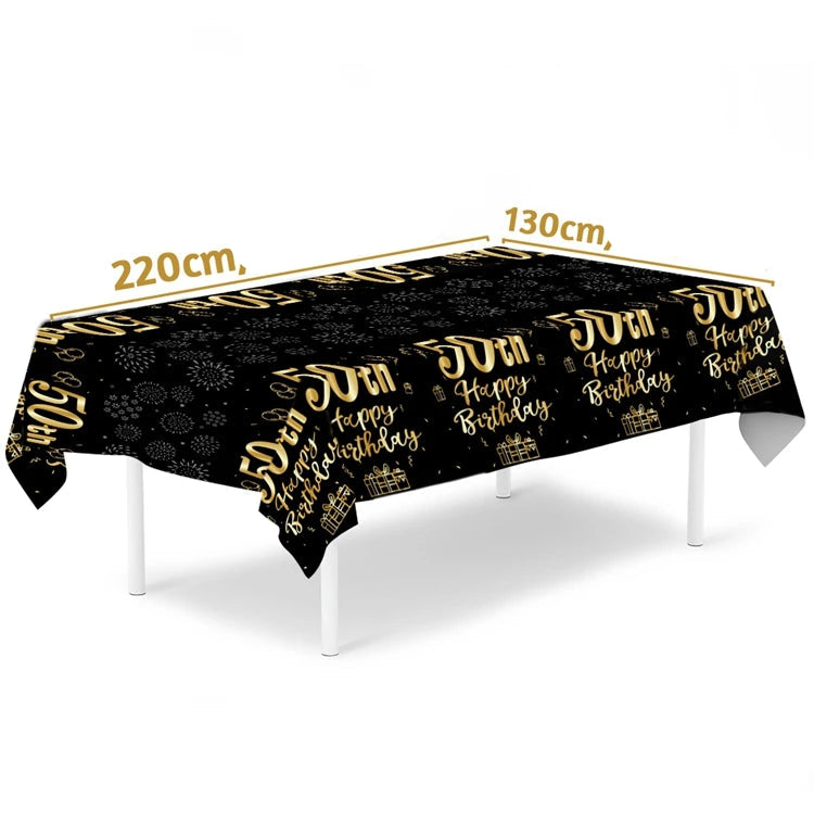 Nappe Anniversaire 50th
