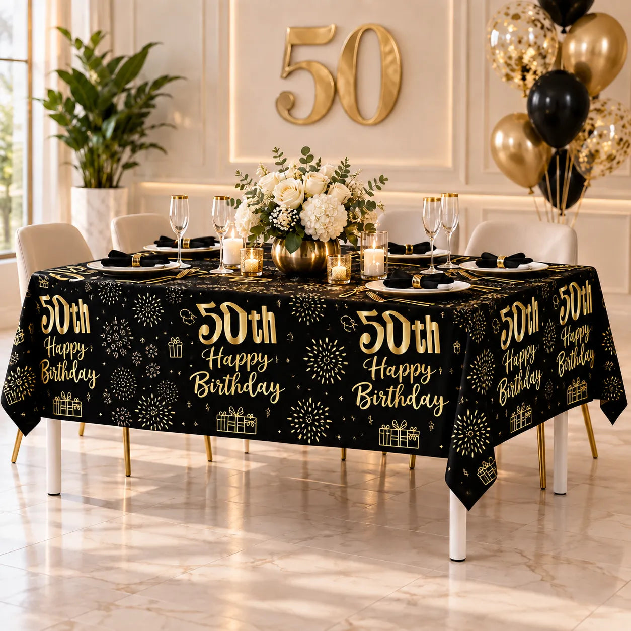 Nappe Anniversaire 50th