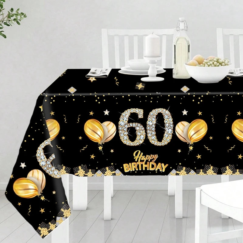 Nappe Anniversaire 60 ans