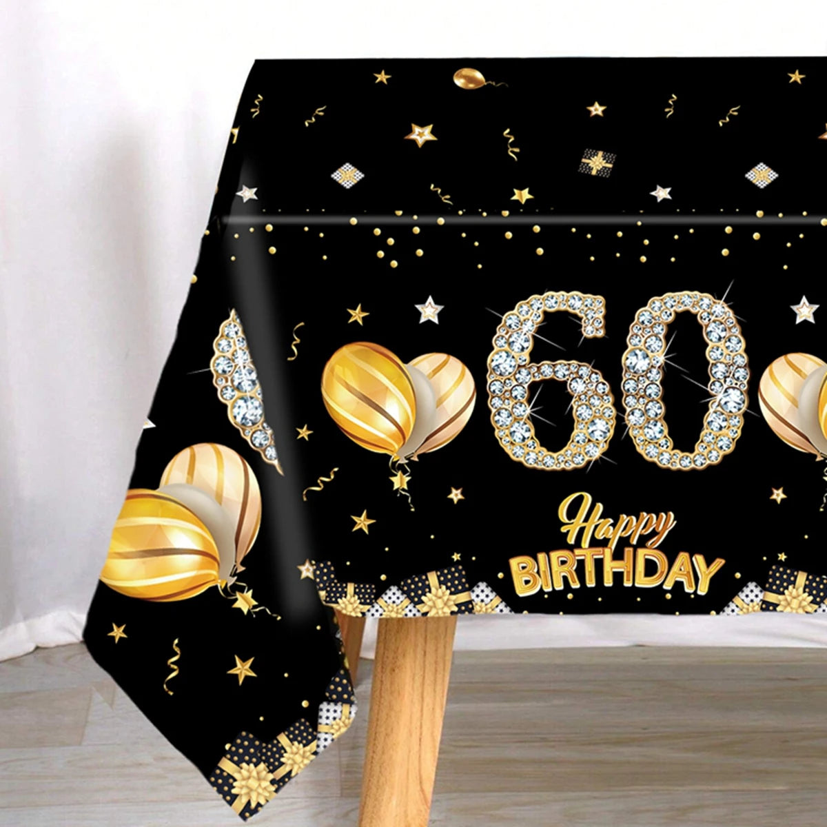 Nappe Anniversaire 60 ans Stylé