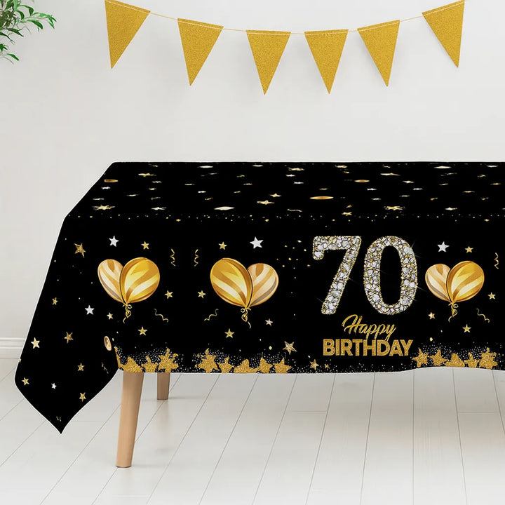 Nappe Anniversaire 70 ans