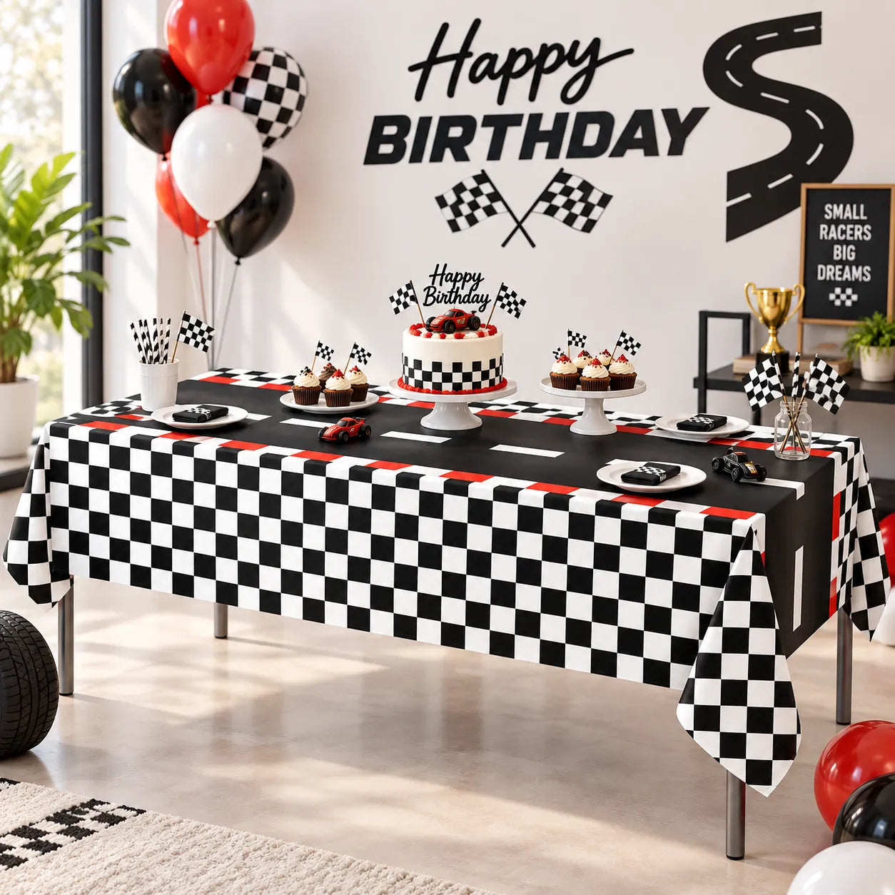 Nappe Anniversaire Course Originale