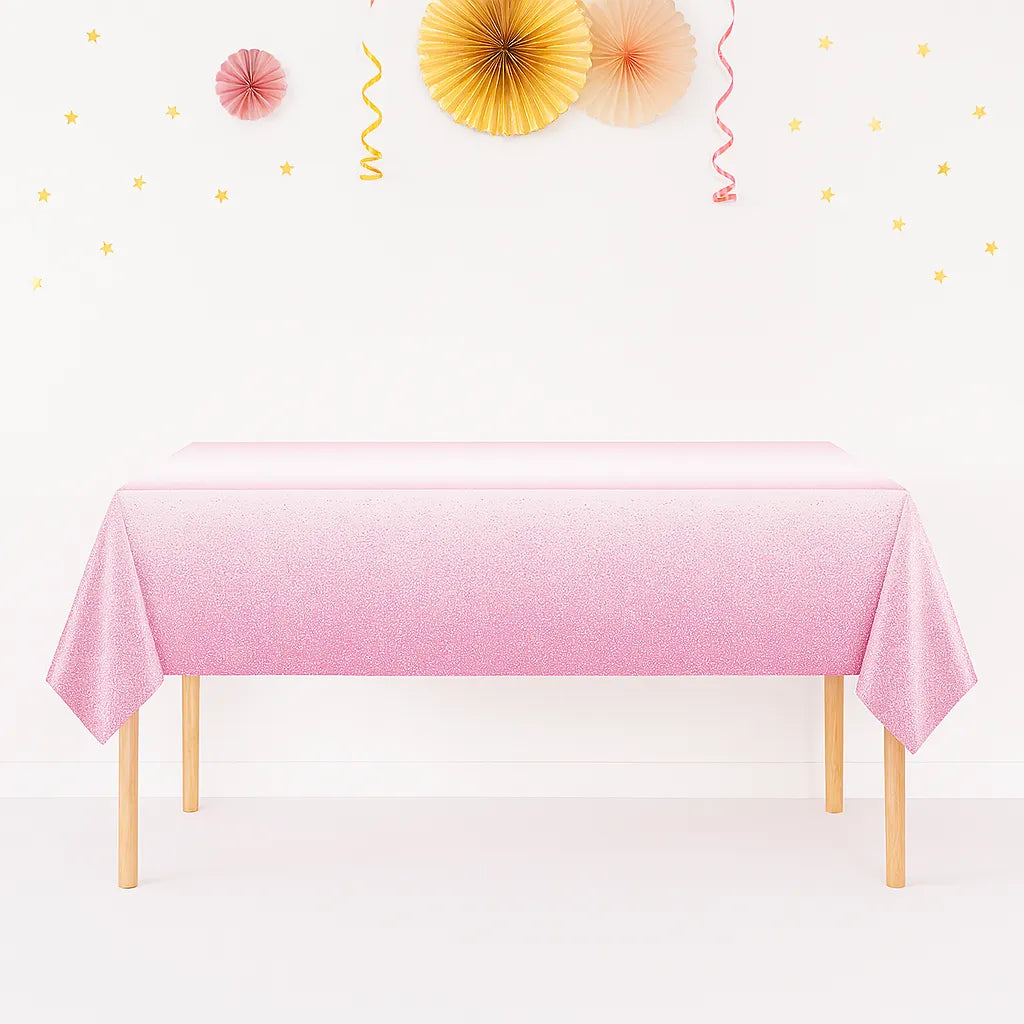 Nappe Anniversaire Dégradé Rose