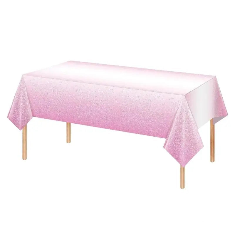 Nappe Anniversaire Dégradé Rose Girly