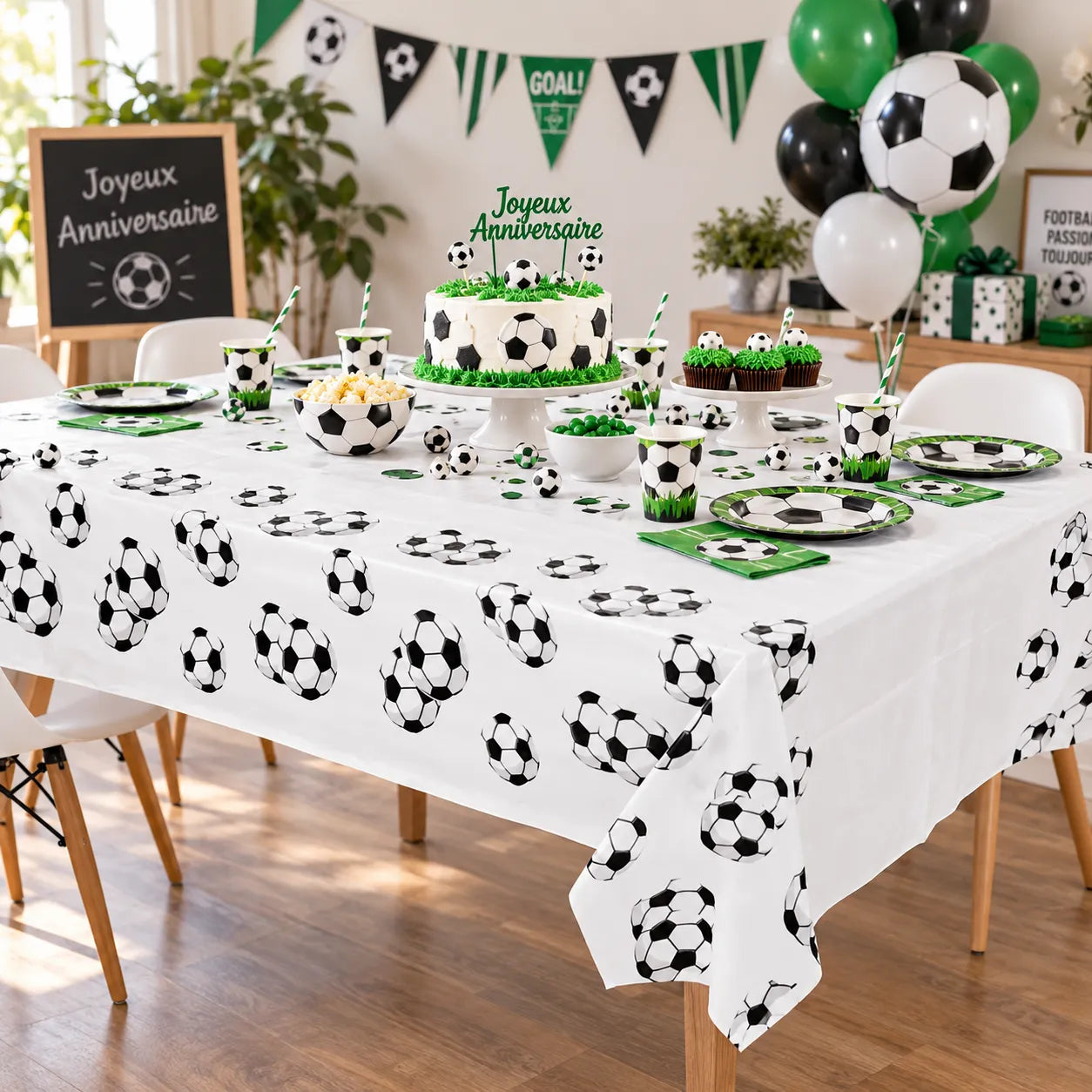 Nappe Anniversaire Football
