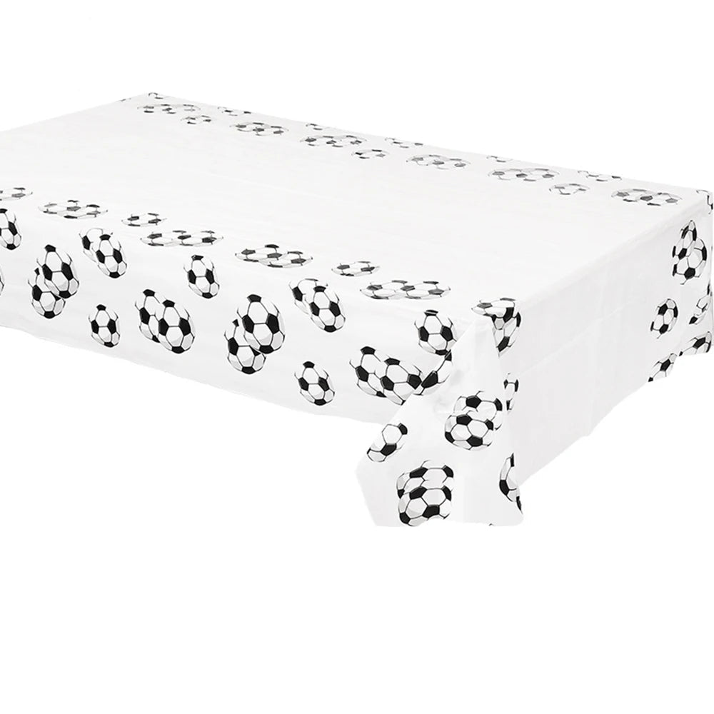 Nappe Anniversaire Football Epuré Design