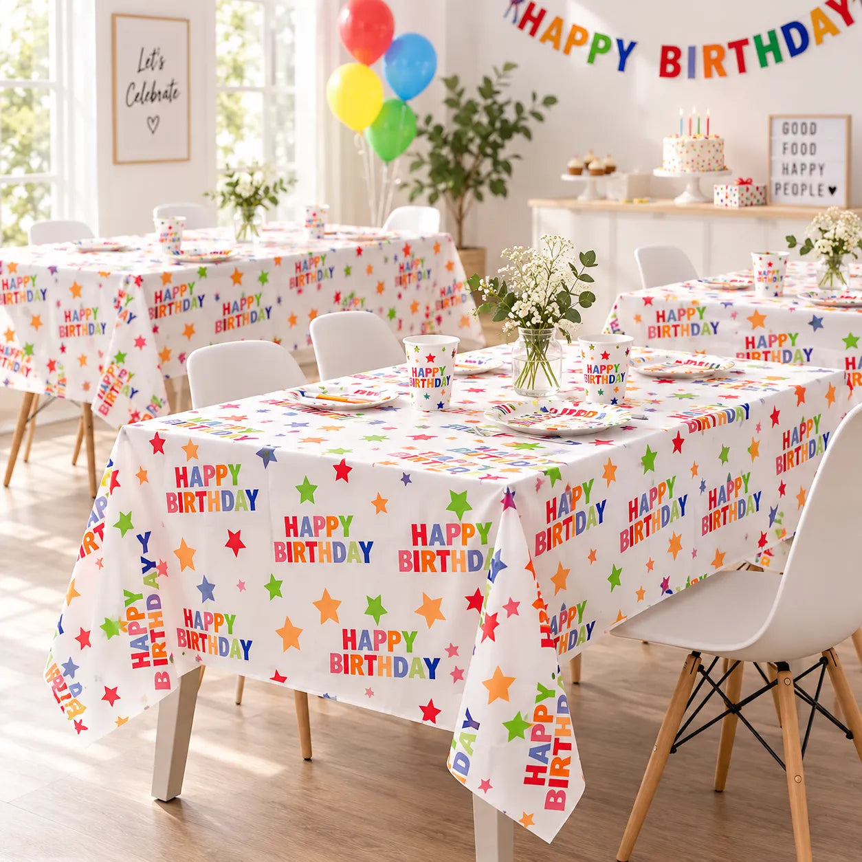 Nappe Anniversaire Happy Birthday Belle