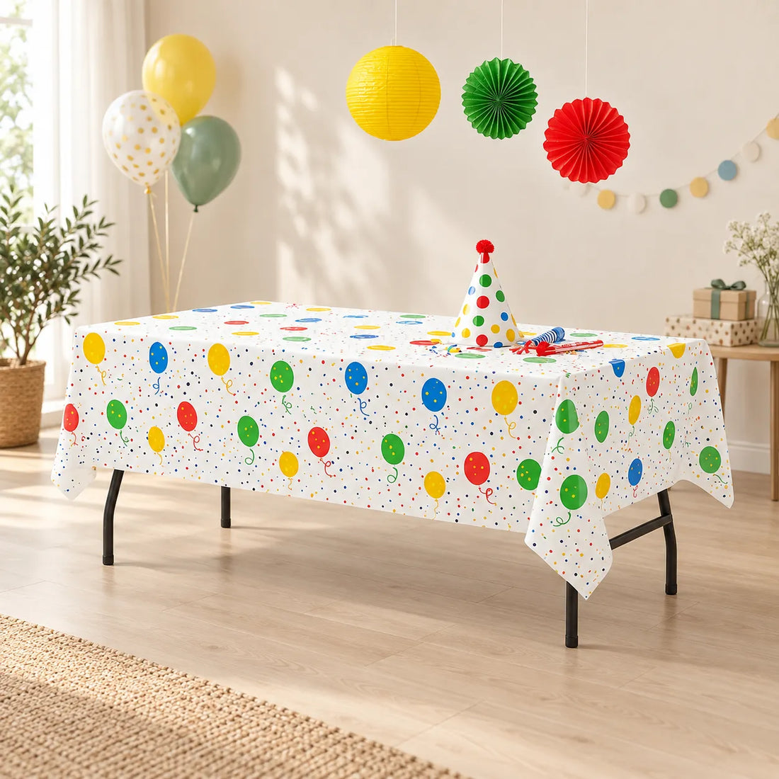 Nappe Anniversaire Motif Ballons