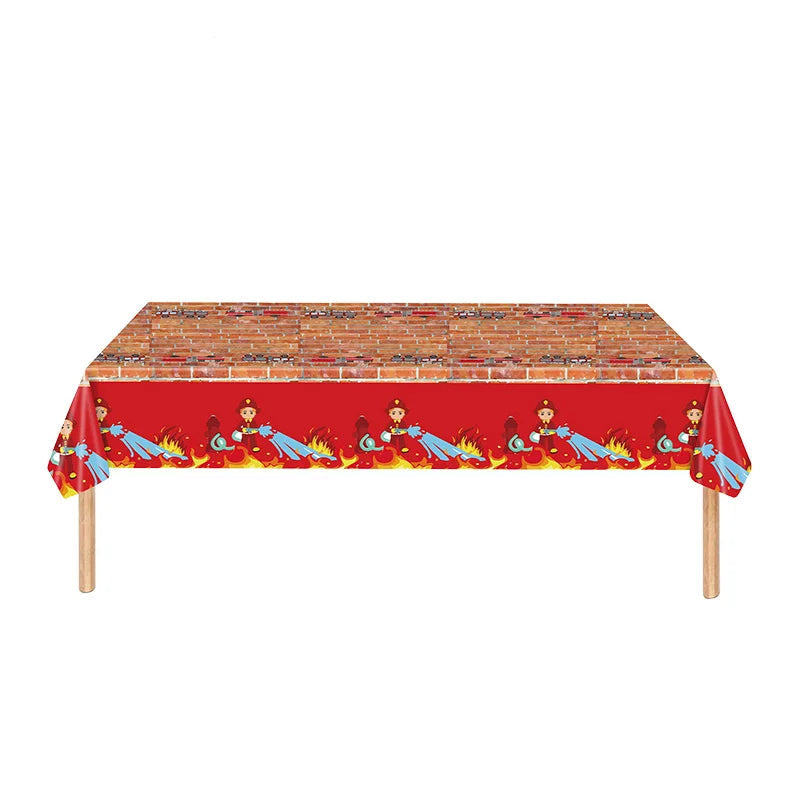 Nappe Anniversaire Pompier