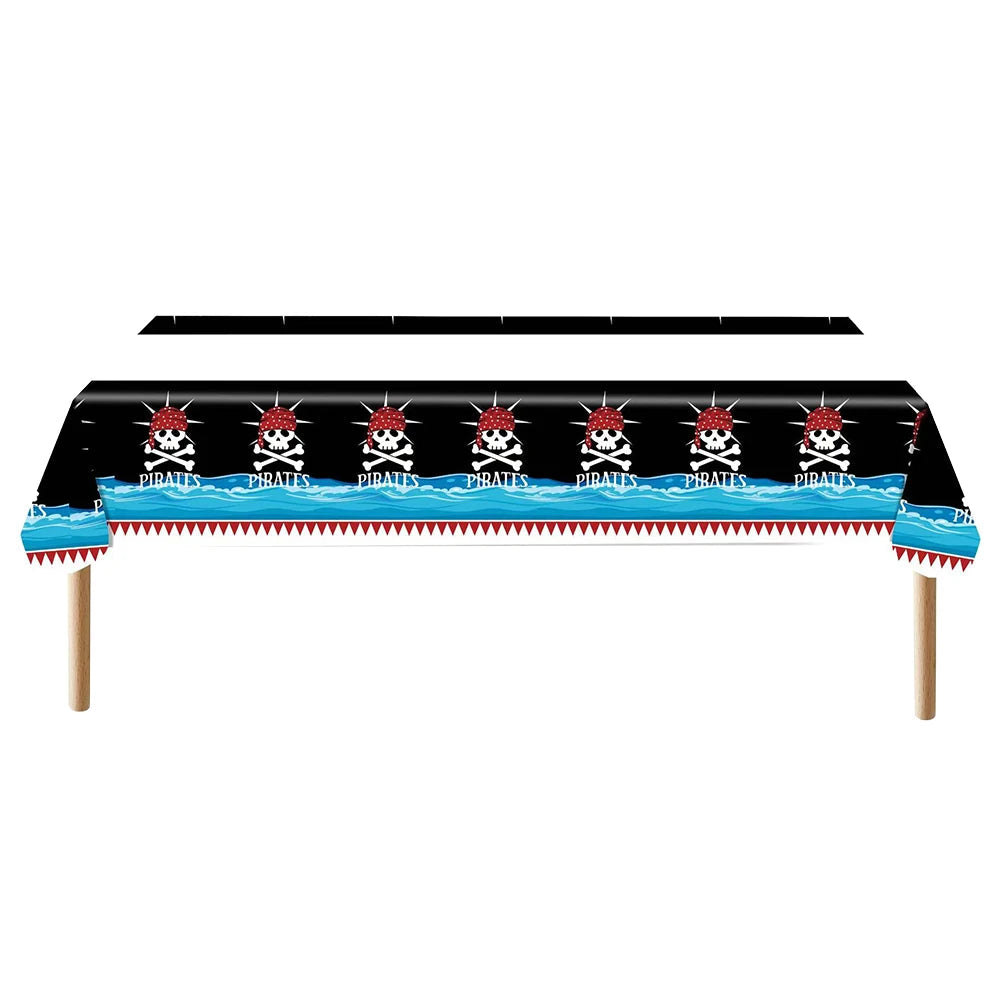 Nappe Anniversaire Thème Pirate