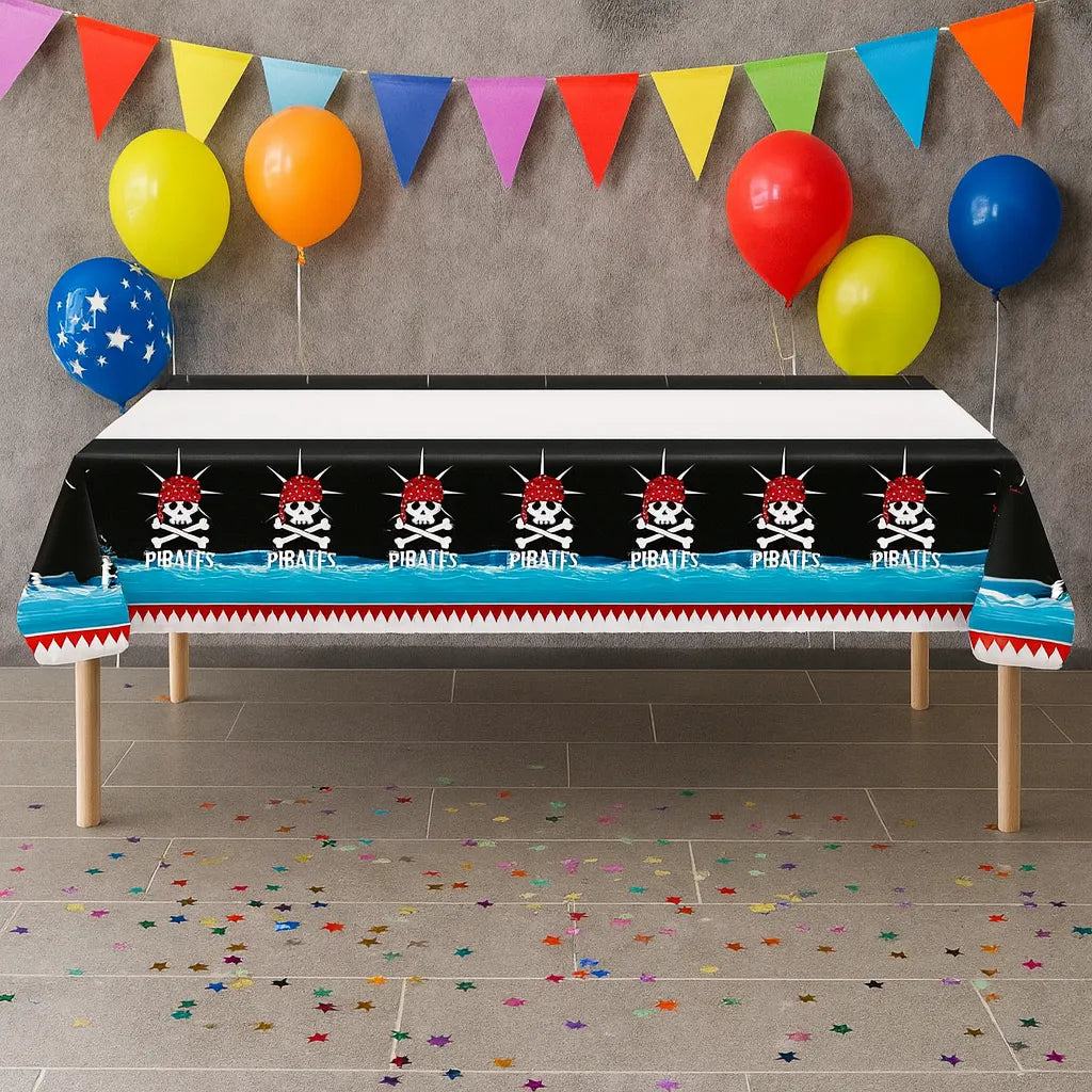 Nappe Anniversaire Thème Pirate