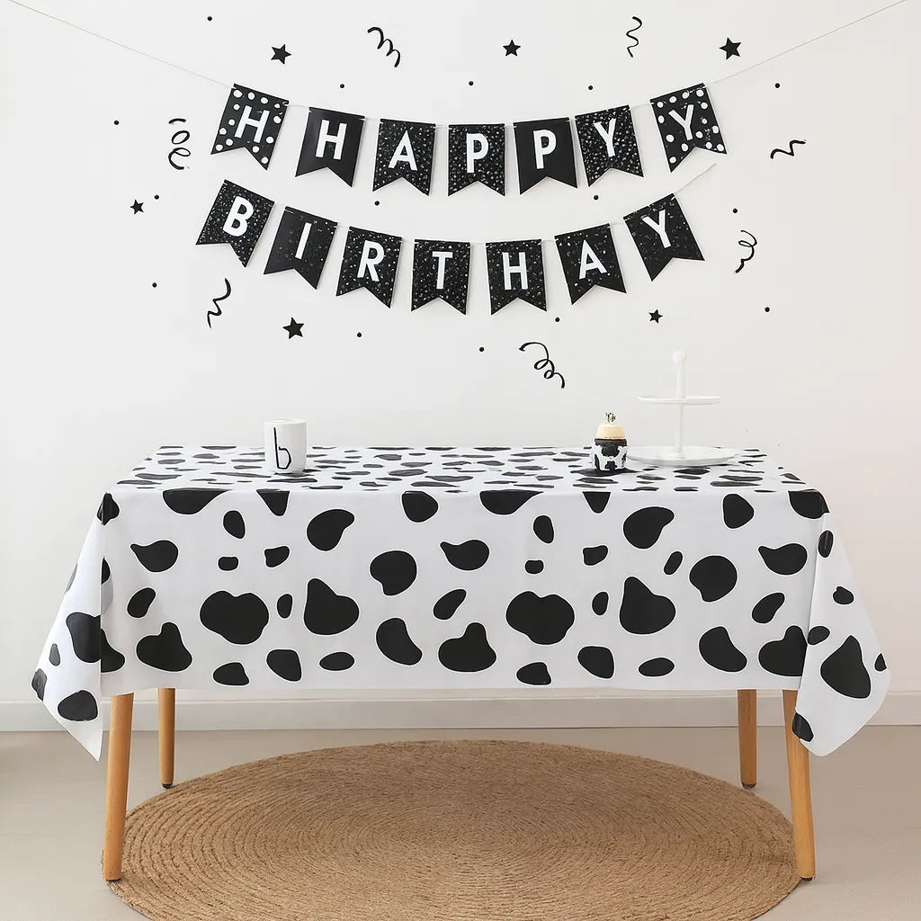 Nappe Anniversaire Vache