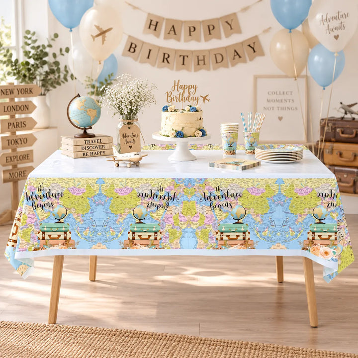 Nappe Anniversaire Voyage