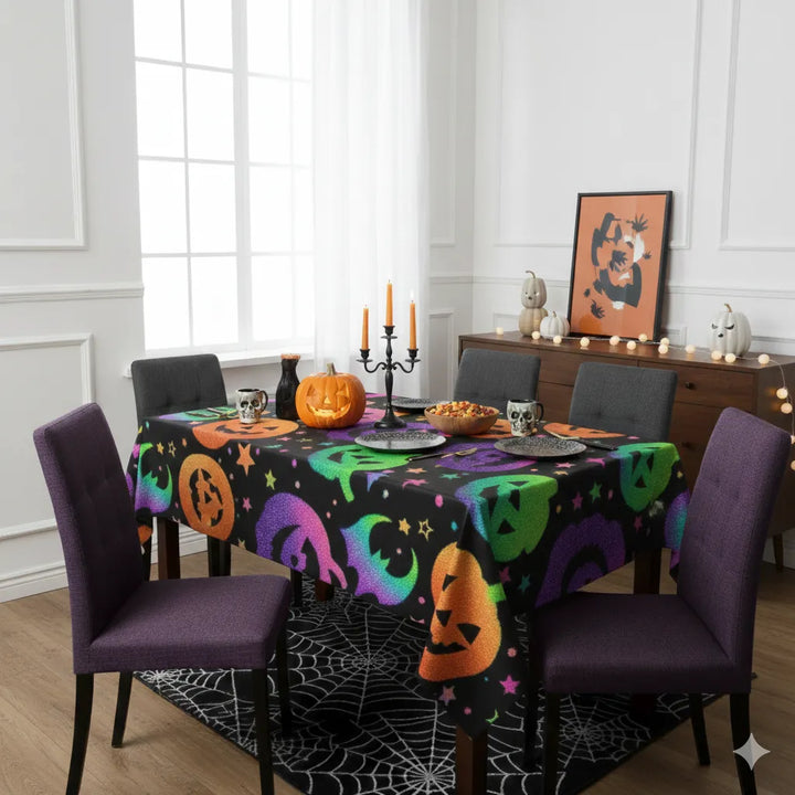 Nappe Citrouilles Multicolores