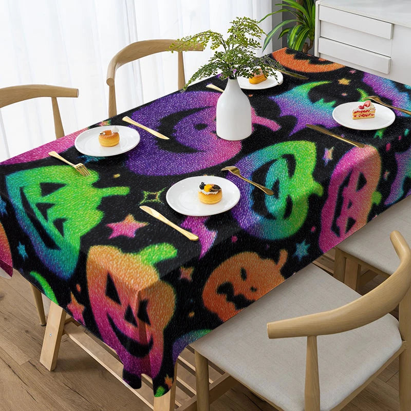 Nappe Citrouilles Multicolores Design