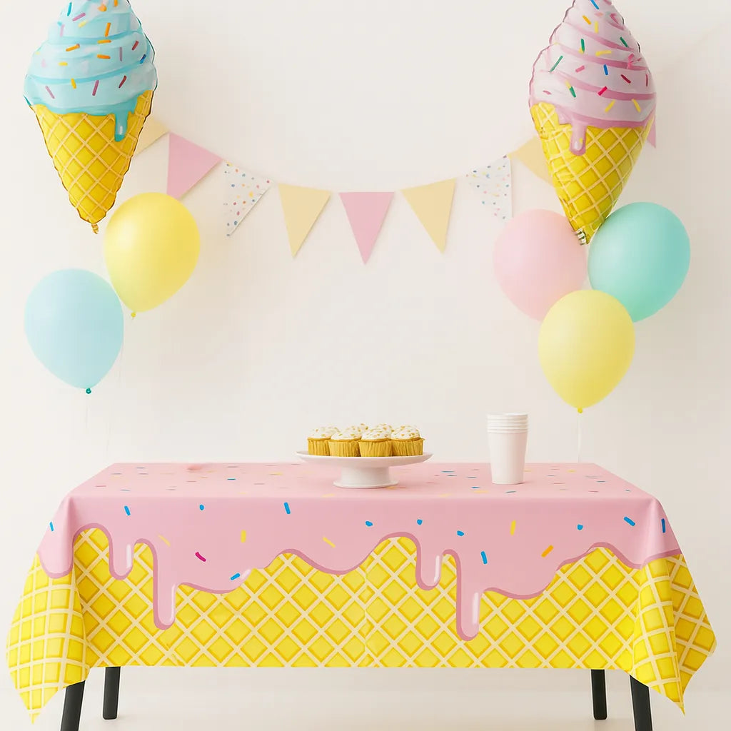 Nappe Crème Glacée Rose