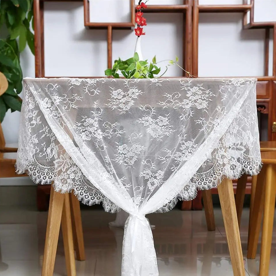 Nappe Dentelle Mariage Elégante