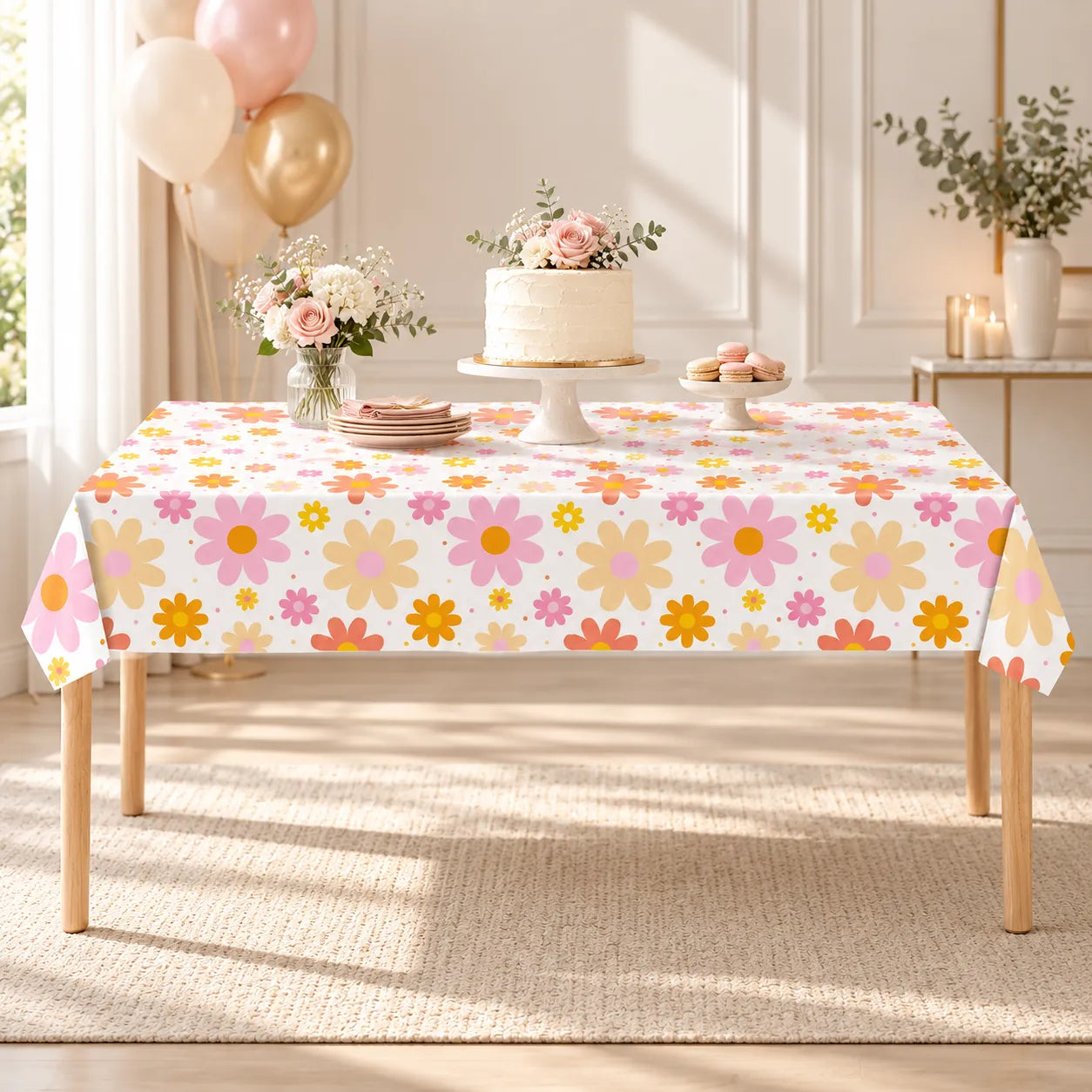 Nappe Fleurs Douces Belle