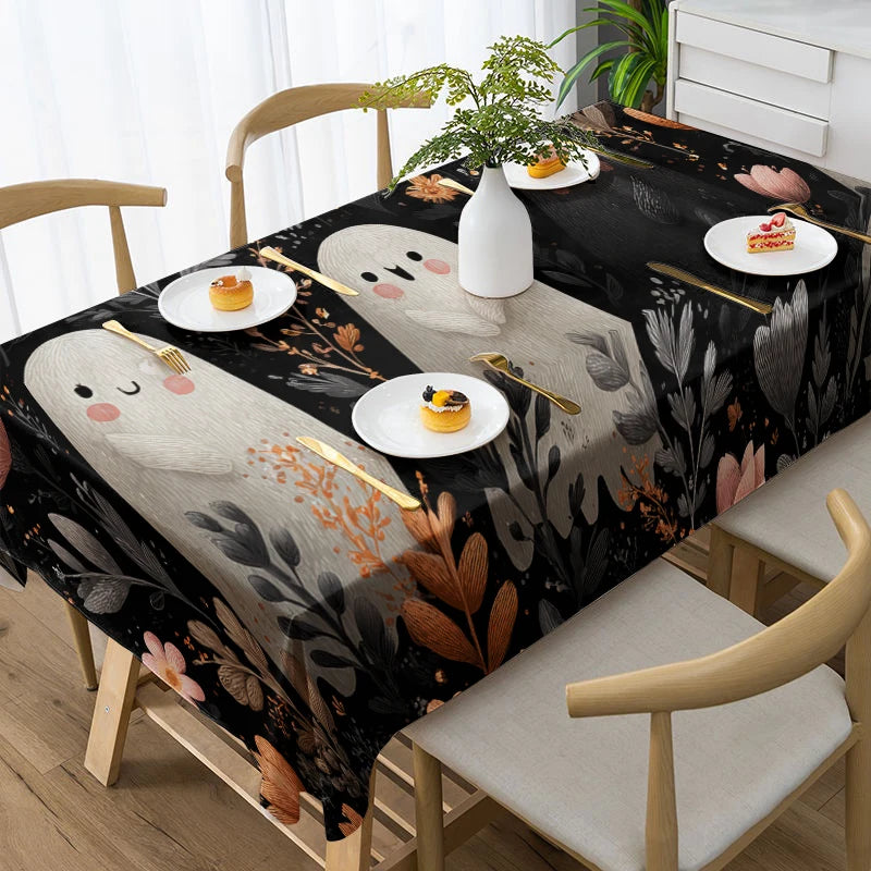 Nappe Halloween Fantômes Mignons Design