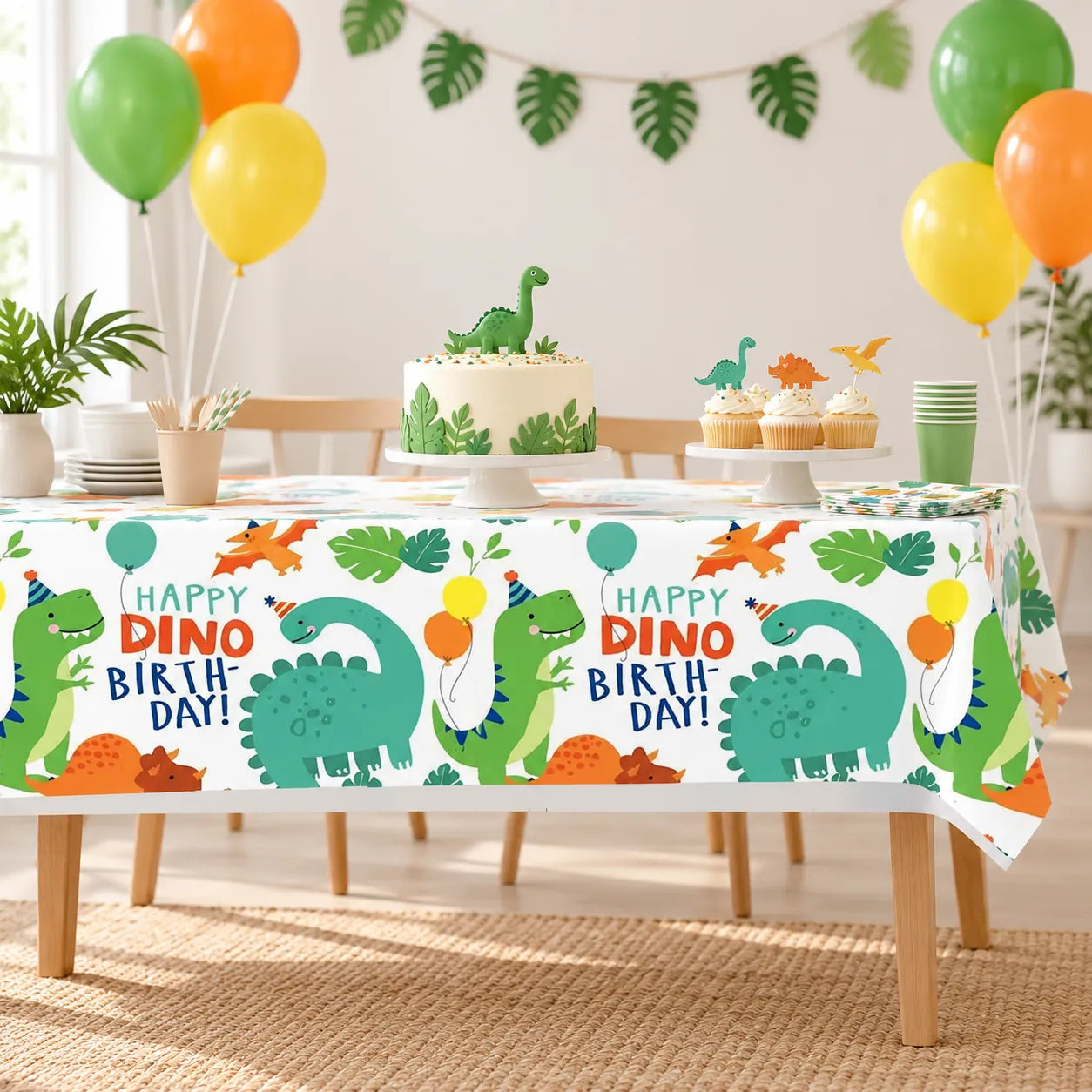 Nappe Happy Dino Birthday Originale