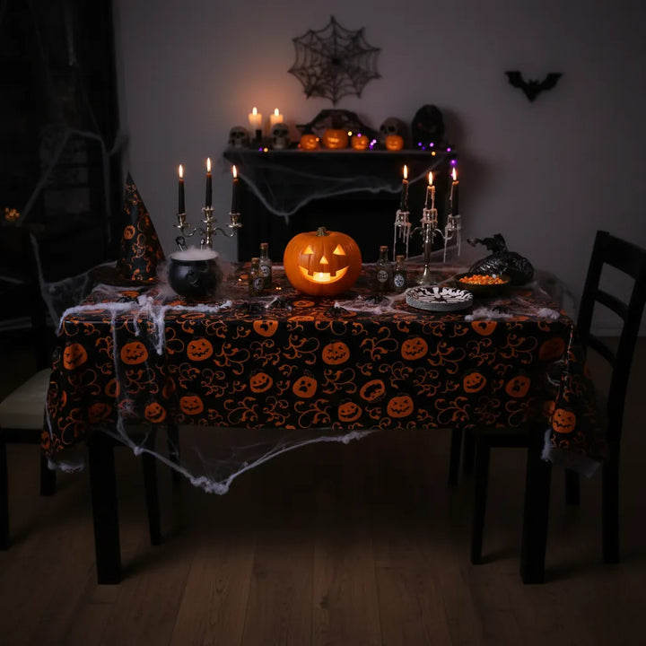 Nappe Jetable Citrouilles Halloween