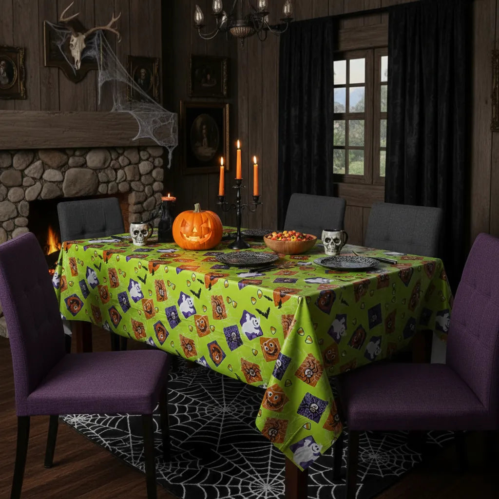 Nappe Jetable Colorée Halloween