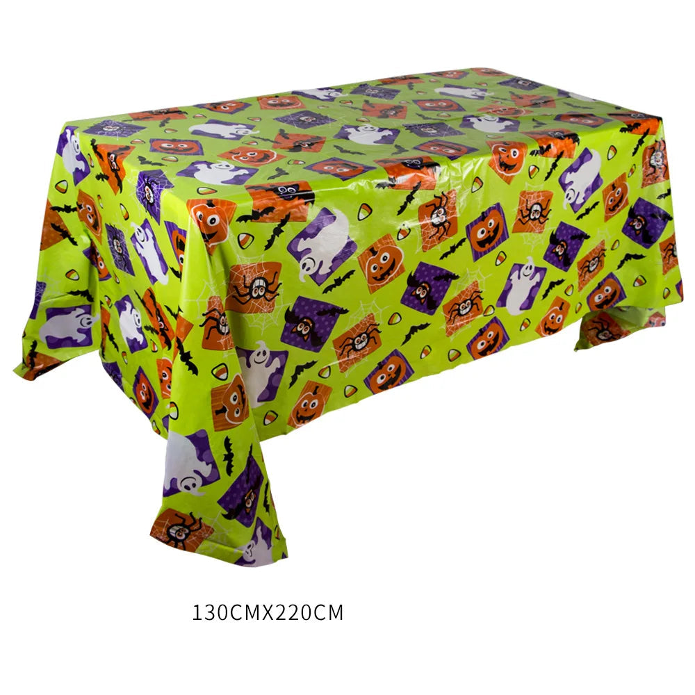 Nappe Jetable Colorée Halloween Dimension