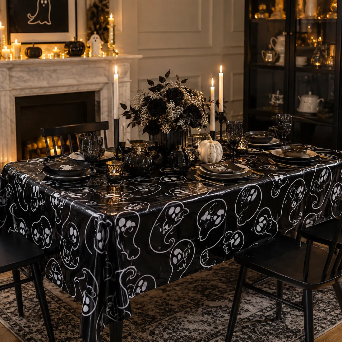 Nappe Jetable Fantômes Halloween Design original
