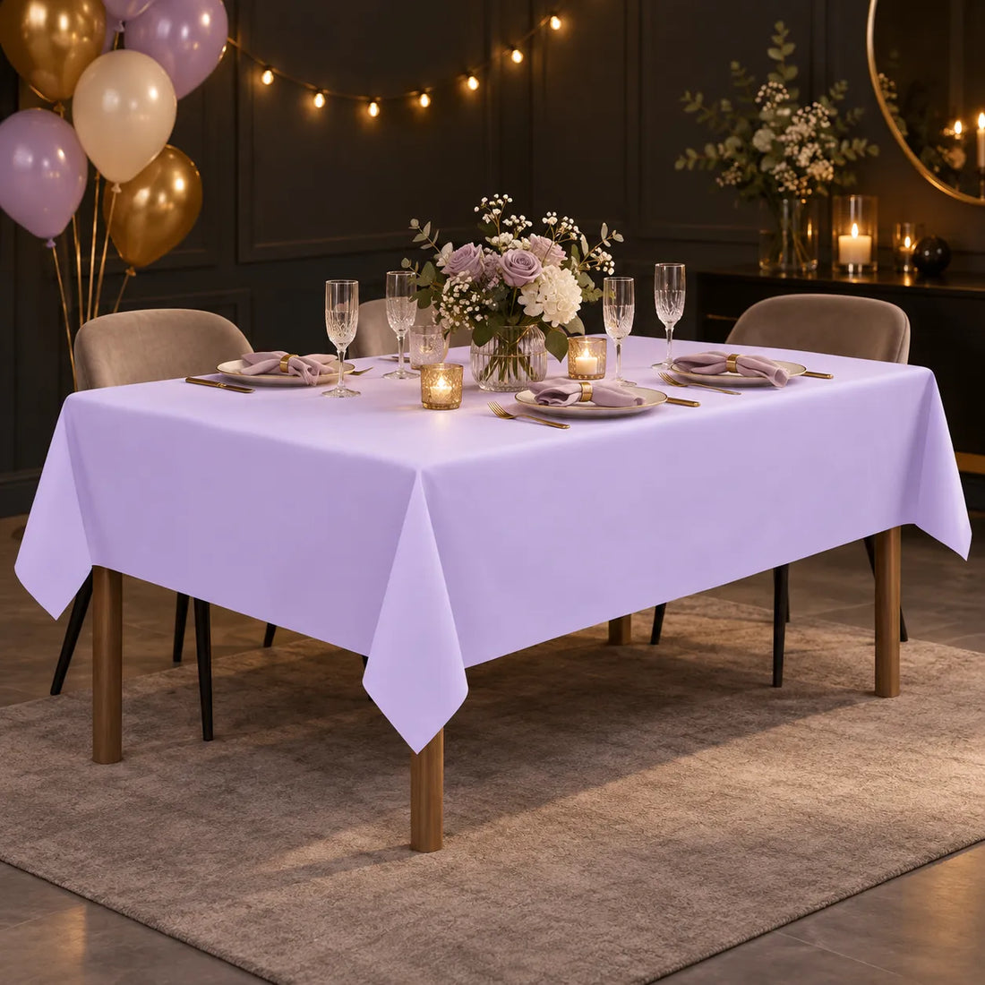Nappe Jetable Mauve Belle