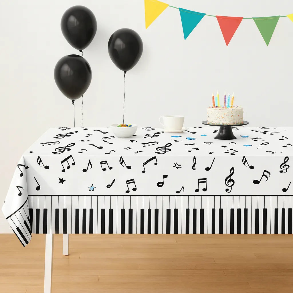 Nappe Jetable Notes de Musique