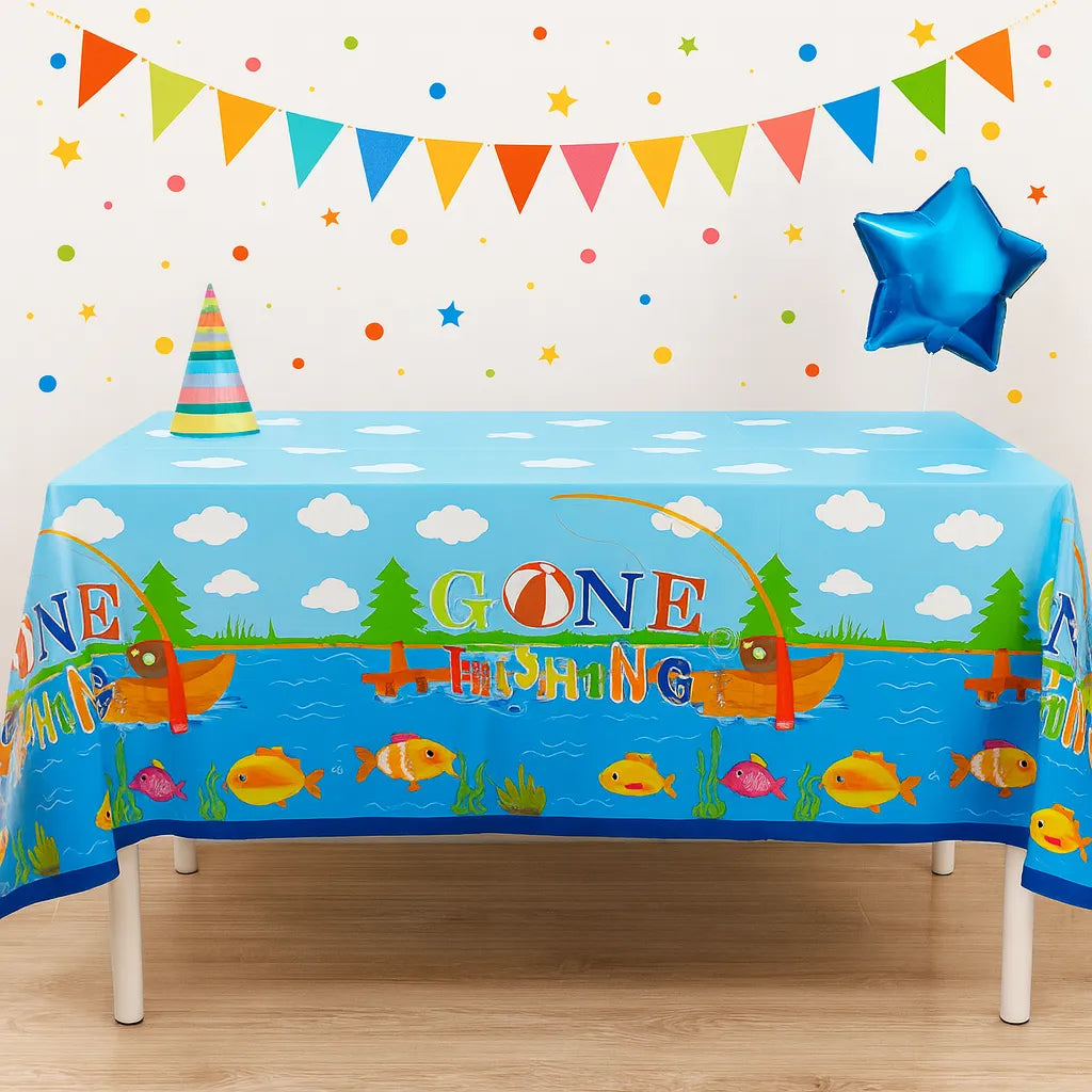 Nappe Jetable Pêche Colorée