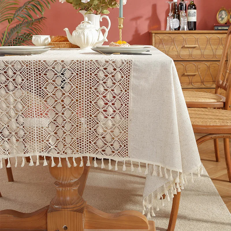 Nappe Mariage Elégante Boho Unique