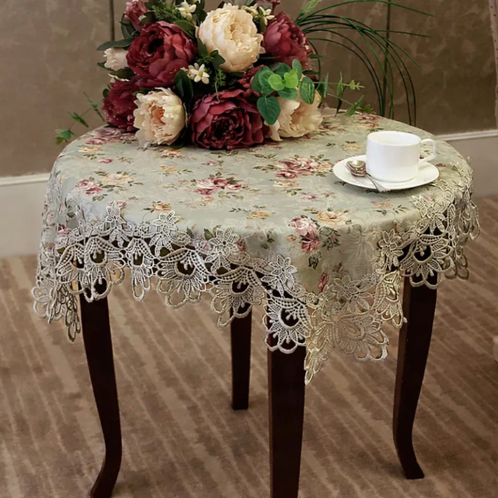 Nappe Mariage Vintage Fleurie Classe