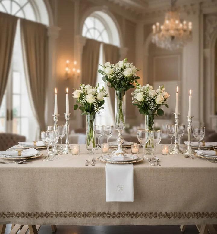 Nappe Minimaliste en Lin