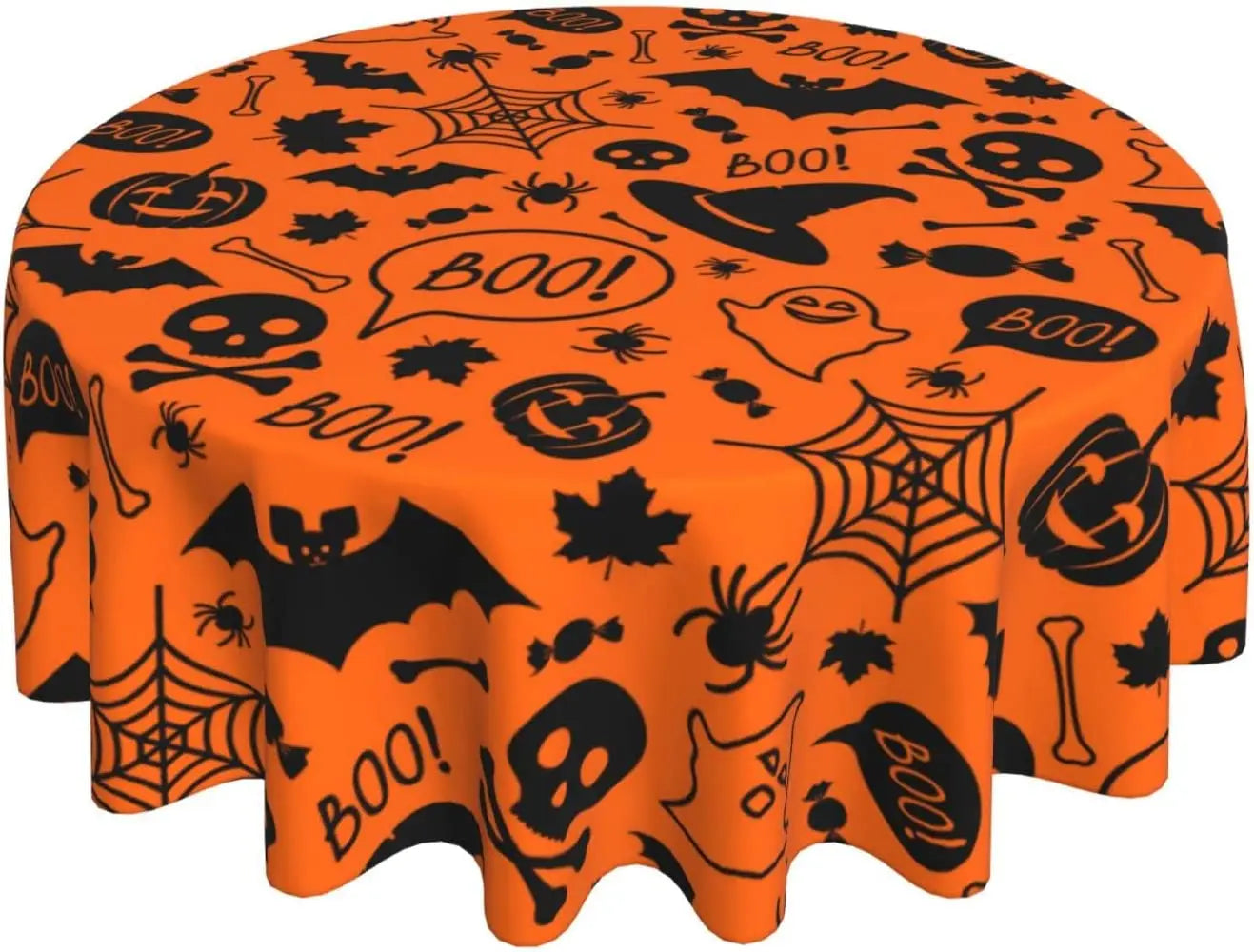 Nappe Ronde Halloween Stylé