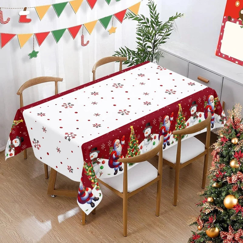 Nappe de Noël Bonhomme de Neige