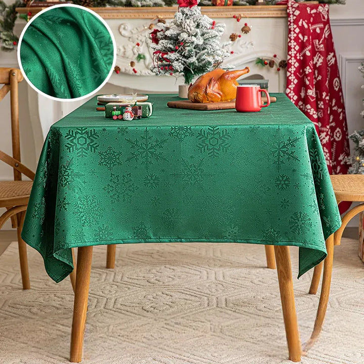 Nappe de Noël Verte