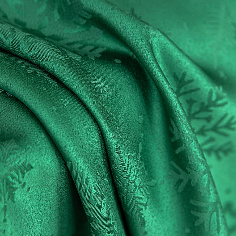 Nappe de Noël Verte Chic